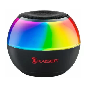 Bocina Bluetooth Recargable Kaiser 2 Pulgadas Negra 19-3010